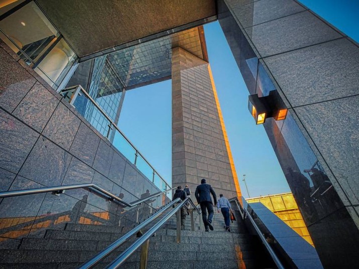 Steps of a Building - Ascending Path to Architectural Beauty